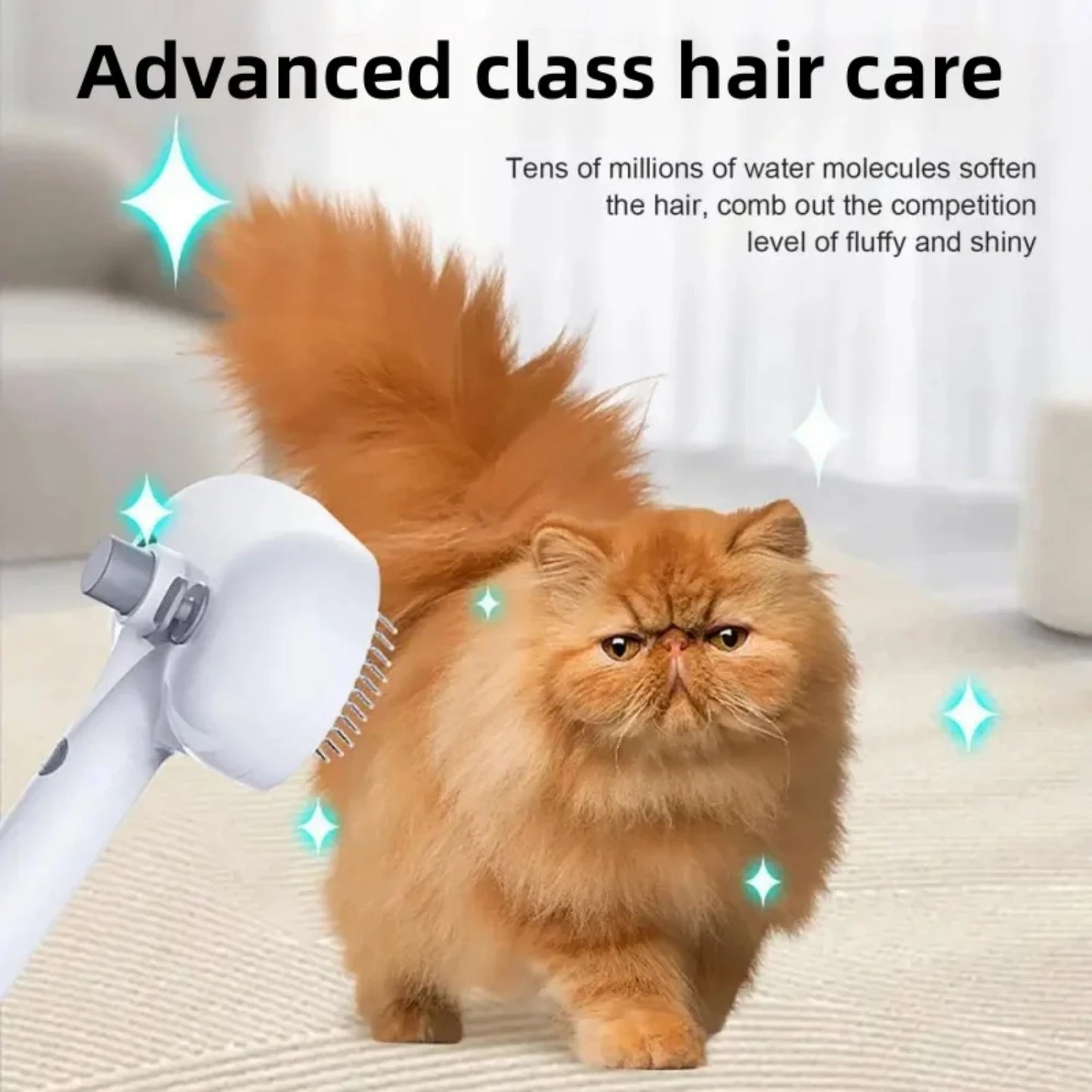 Steamy Pet Grooming Comb