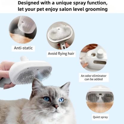 Steamy Pet Grooming Comb